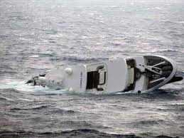 Βύθιση σκάφους στην Καλαμάτα - Φωτογραφία 1