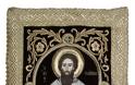 12689 - Ο Αγιορείτης Άγιος Σάββας ο Χιλανδαρινός. Σύγχρονη εικαστική αποτύπωση - Φωτογραφία 2