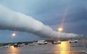 Εντυπωσιακό φαινόμενο πάνω από την Αττική- Μας ήρθε και το roll cloud - Φωτογραφία 2