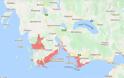 Έκθεση: Ποιες περιοχές της Ελλάδας κινδυνεύουν να βουλιάξουν - σενάριο τρόμου για Μεσολόγγι-εκβολές (χάρτες) - Φωτογραφία 2