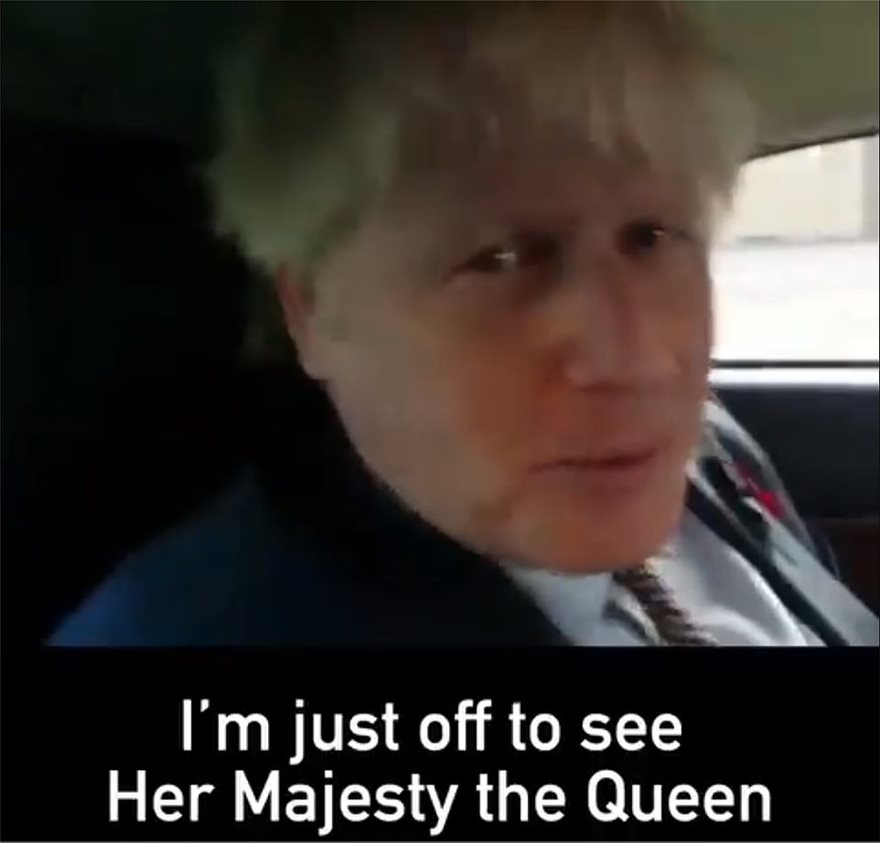 Στη βασίλισσα Ελισάβετ ο Τζόνσον - Την ενημέρωσε για τη διάλυση του κοινοβουλίου - Φωτογραφία 3