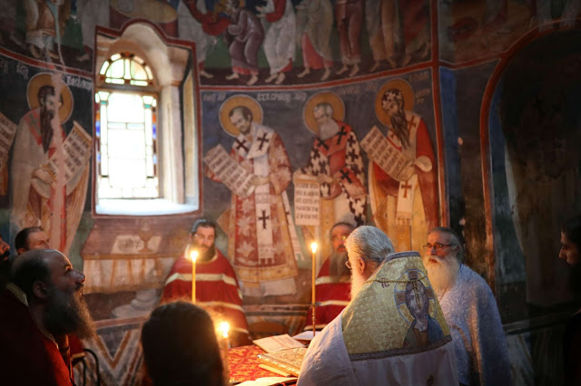 12720 - Φωτογραφίες πανηγυρικής Θείας Λειτουργίας στην εορτάζουσα Βατοπαιδινή Σκήτη του Αγίου Δημητρίου - Φωτογραφία 14