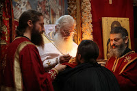 12720 - Φωτογραφίες πανηγυρικής Θείας Λειτουργίας στην εορτάζουσα Βατοπαιδινή Σκήτη του Αγίου Δημητρίου - Φωτογραφία 2