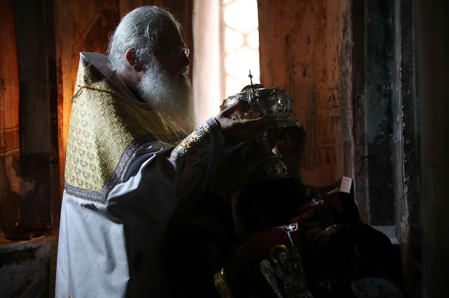 12720 - Φωτογραφίες πανηγυρικής Θείας Λειτουργίας στην εορτάζουσα Βατοπαιδινή Σκήτη του Αγίου Δημητρίου - Φωτογραφία 26