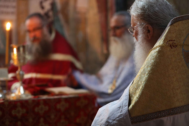 12720 - Φωτογραφίες πανηγυρικής Θείας Λειτουργίας στην εορτάζουσα Βατοπαιδινή Σκήτη του Αγίου Δημητρίου - Φωτογραφία 34