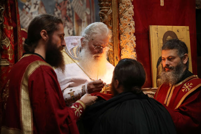 12720 - Φωτογραφίες πανηγυρικής Θείας Λειτουργίας στην εορτάζουσα Βατοπαιδινή Σκήτη του Αγίου Δημητρίου - Φωτογραφία 45