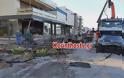 Λουτράκι: Οδηγός ΙΧ διέλυσε τρία καταστήματα