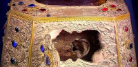12729 - Στη Θεσσαλονίκη η Τίμια Κάρα του Αγίου Ιωάννου Χρυσοστόμου, από την Ιερά Μονή Βατοπαιδίου του Αγίου Όρους στον Ιερό Ναό του Αγίου Ιωάννου του Χρυσοστόμου - Φωτογραφία 1