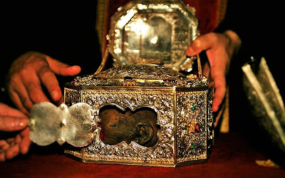 Προσκύνηση η Τιμία Κάρα του Αγίου Ιωάννου του Χρυσοστόμου, στην Ι. Μ. Αγίου Ραφαήλ Γρίβας - Φωτογραφία 1