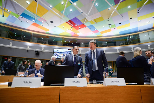 Συμμετοχή ΥΕΘΑ Νικόλαου Παναγιωτόπουλου στο Συμβούλιο Υπουργών Άμυνας της Ε.Ε. στις Βρυξέλλες - Φωτογραφία 2
