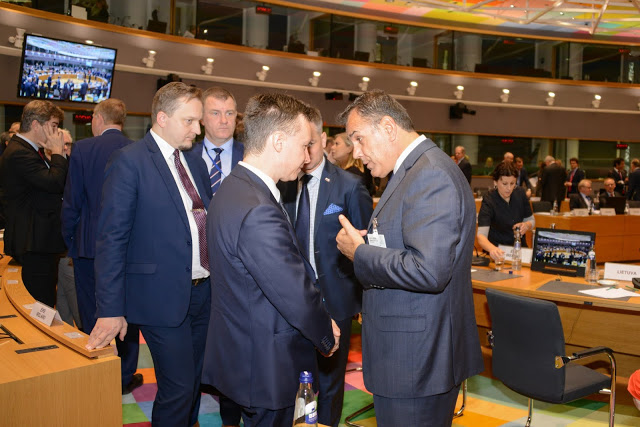 Συμμετοχή ΥΕΘΑ Νικόλαου Παναγιωτόπουλου στο Συμβούλιο Υπουργών Άμυνας της Ε.Ε. στις Βρυξέλλες - Φωτογραφία 6