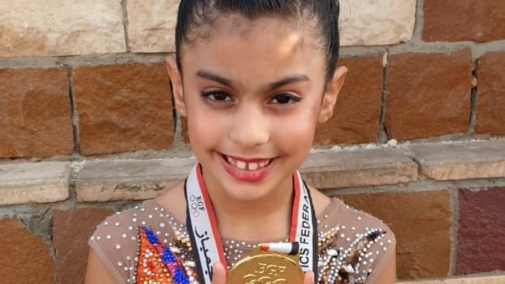 H 7χρονη Ρεκτσίνη το χρυσό στους Παναιγυπτιακούς αγώνες ρυθμικής γυμναστικής - Φωτογραφία 1