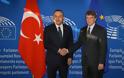 Ο πρόεδρος του Ευρωπαϊκού Κοινοβουλίου Νταβίντ Σασόλι έθεσε και το ζήτημα των παράνομων τουρκικών γεωτρήσεων