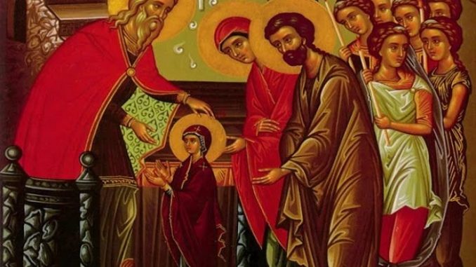 Εισόδια της Θεοτόκου : Μεγάλη γιορτή της ορθοδοξίας σήμερα 21 Νοεμβρίου - Φωτογραφία 1