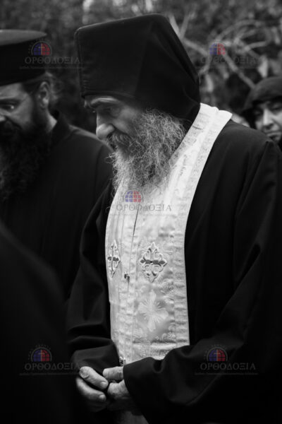 Οι πιστοί στη Χαλκιδική «αποχαιρέτισαν» τον Γέροντα Γρηγόριο - Φωτογραφία 15