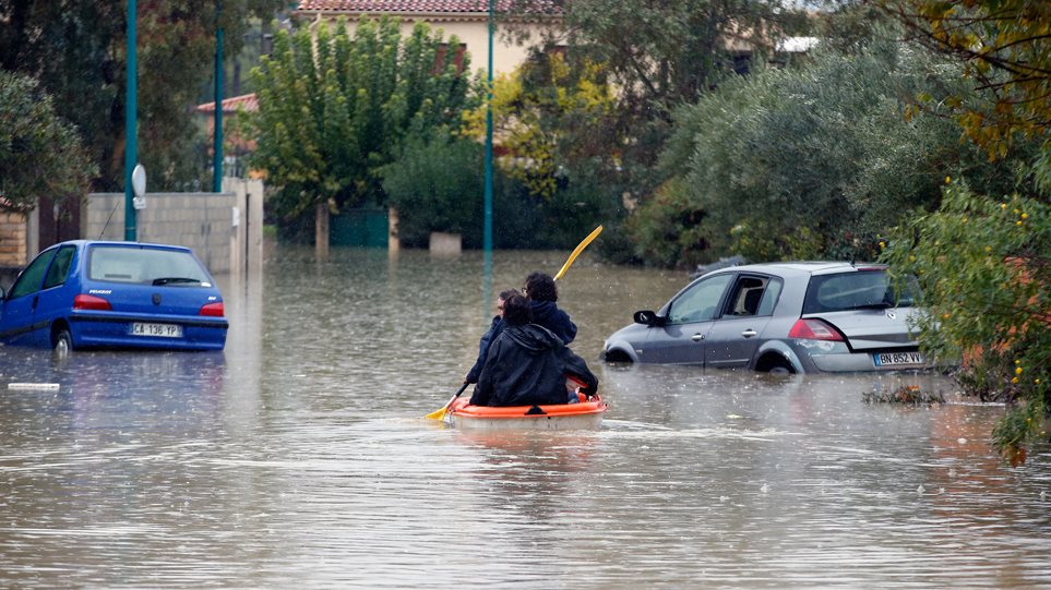 Χάος από τις πλημμύρες σε Γαλλία και Ιταλία - Φωτογραφία 1