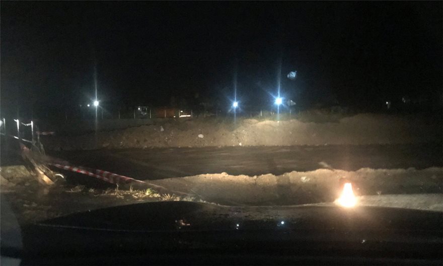 Νύχτα αγωνίας στη Χαλκιδική: Σε χειμάρρους μετατράπηκαν οι δρόμοι - Φωτογραφία 3