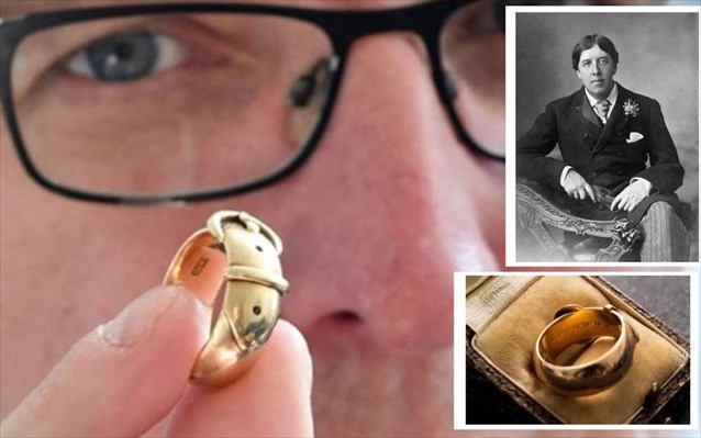 Βρέθηκε κλεμμένο δαχτυλίδι του Όσκαρ Ουάιλντ, με αφιέρωση στα αρχαία ελληνικά - Φωτογραφία 3