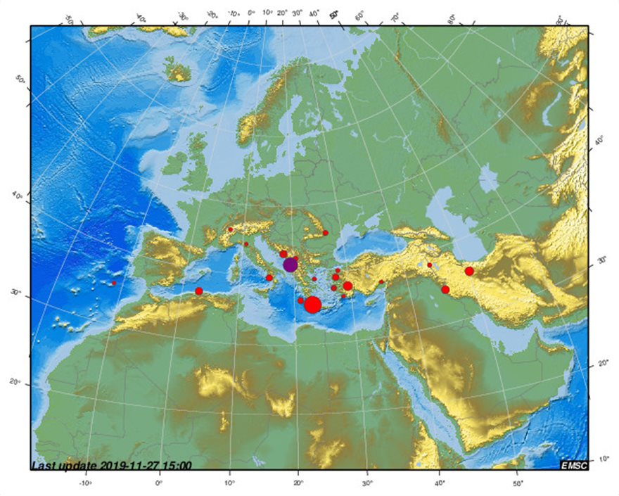 Σεισμός 5,3 Ρίχτερ στην Αδριατική θάλασσα - Φωτογραφία 2
