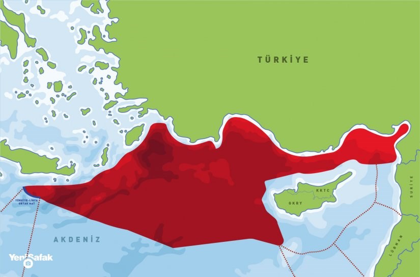 Ραγδαίες εξελίξεις: Συμφωνία Τουρκίας -Λιβύης για τα θαλάσσια σύνορα στη Μεσόγειο - Το προκλητικό δημοσίευμα της Yeni Safak - Φωτογραφία 2