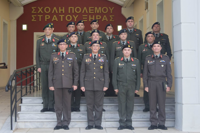 Επίσκεψη Αρχηγού ΓΕΣ στη Σχολή Πολέμου Στρατού Ξηράς - Φωτογραφία 1