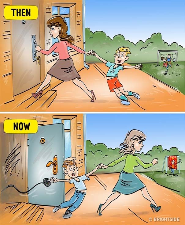 12 αληθινά σκίτσα δείχνουν πόσο διαφέρει η σημερινή παιδική ηλικία σε σχέση με τα 90s - Φωτογραφία 10