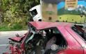 Φρικτό τροχαίο: Αυτοκίνητο συγκρούστηκε με φορτηγό