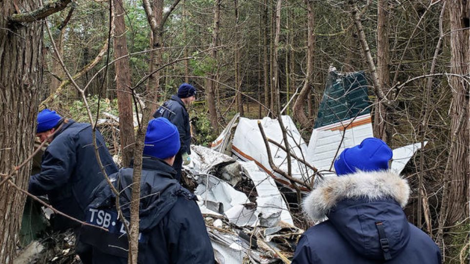 Συνετρίβη αεροπλάνο στον Καναδά: Ξεκληρίστηκε οικογένεια με τρία παιδιά - Φωτογραφία 1