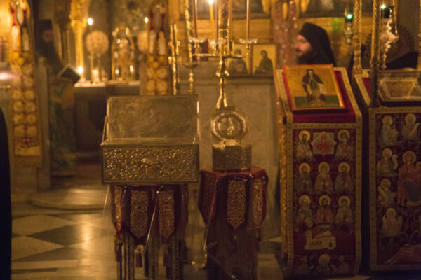 12824 - Φωτογραφίες από την Ιερά Αγρυπνία στο Πρωτάτο επί τη ανακομιδή των Ιερών Λειψάνων του Αγίου Κοσμά Πρώτου Βατοπαιδινού - Φωτογραφία 47