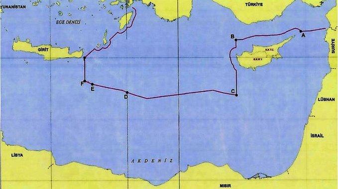 Στη δημοσιότητα ο χάρτης της συμφωνίας Τουρκίας-Λιβύης: «Εξαφάνισαν» το Καστελόριζο – Άγκυρα: «Η Αθήνα συνεργάζεται με τον Χαφτάρ» (upd) - Φωτογραφία 7