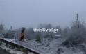 Χιόνισε στα ορεινά της Θεσσαλονίκης - Στον πάγο μέχρι την Πέμπτη όλη η χώρα - Φωτογραφία 4