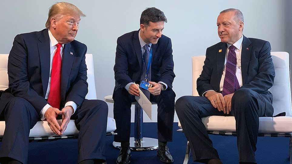 Συνάντηση Τραμπ – Ερντογάν στο περιθώριο της Συνόδου του ΝΑΤΟ - Φωτογραφία 1