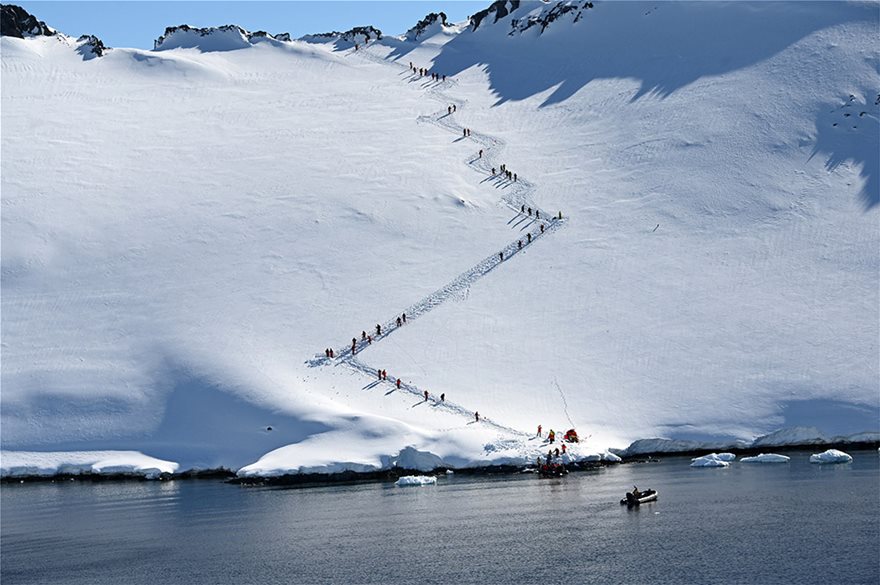 Κλιματική αλλαγή: Η Ανταρκτική που λιώνει σε φωτογραφίες - Φωτογραφία 2