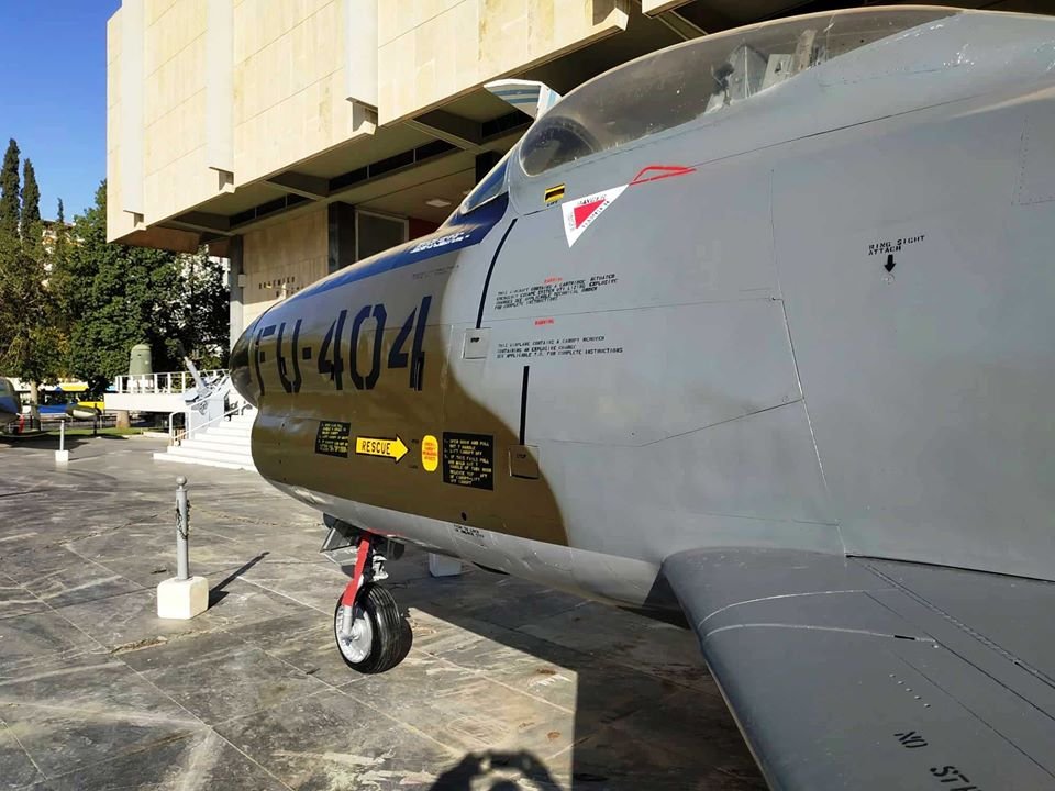 Ολοκληρώθηκε η συντήρηση-βαφή και του αεροσκάφους-εκθέματος του Πολεμικού Μουσείου (ΦΩΤΟ) - Φωτογραφία 3
