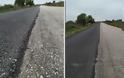 Δρόμος ΑΚΤΙΟΥ-ΑΓΙΟΣ ΝΙΚΟΛΑΟΥ Βόνιτσας: Έστρωσαν με άσφαλτο τον... μισό δρόμο! -Κίνδυνος για μοτοσικλετιστές!
