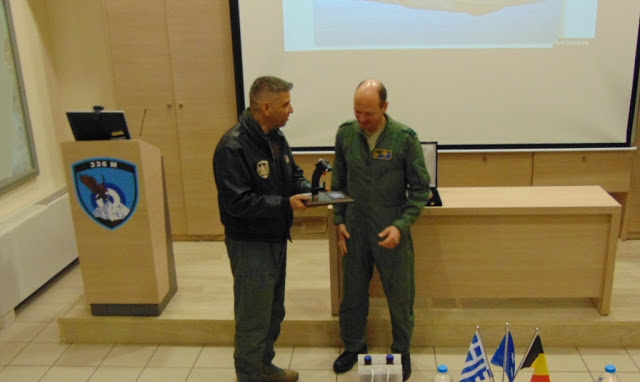 Επίσκεψη του Αρχηγού ΓΕΑ και του Air Component Commander της Αεροπορίας του Βελγίου στην 116ΠΜ - Φωτογραφία 12