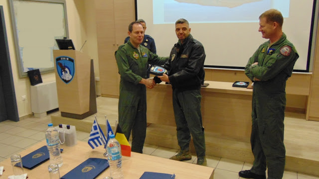 Επίσκεψη του Αρχηγού ΓΕΑ και του Air Component Commander της Αεροπορίας του Βελγίου στην 116ΠΜ - Φωτογραφία 13