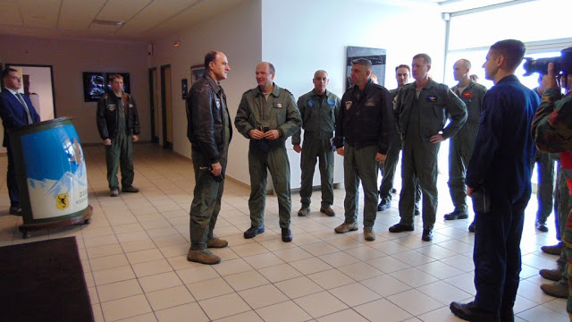 Επίσκεψη του Αρχηγού ΓΕΑ και του Air Component Commander της Αεροπορίας του Βελγίου στην 116ΠΜ - Φωτογραφία 4
