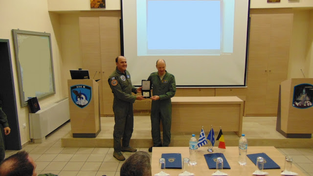 Επίσκεψη του Αρχηγού ΓΕΑ και του Air Component Commander της Αεροπορίας του Βελγίου στην 116ΠΜ - Φωτογραφία 8
