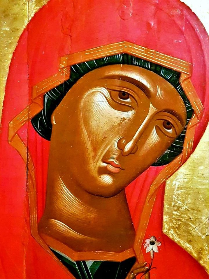 Εικόνα της αγίας Άννας με την Παναγία,μέσα 15ου αιώνα - Φωτογραφία 2