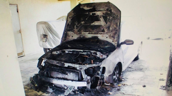 Επιβεβαιώνεται το περιστατικό με τη φωτιά στο ΙΧ του Υποστράτηγου Χουδελούδη. Δεν υπάρχει επιβεβαίωση για το περιστατικό της Ρεντίνας - Φωτογραφία 1
