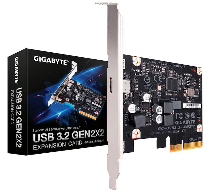 Η Gigabyte κυκλοφόρησε 20Gbps USB 3.2 Gen 2x2 PCIe - Φωτογραφία 1