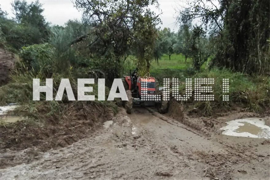 Κόπηκε ο δρόμος τη νύχτα στο Μουζάκι λόγω των κατολισθήσεων - Φωτογραφία 3