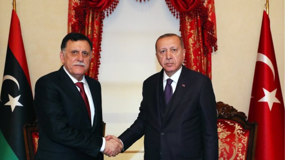 Νέα συνάντηση Ερντογάν με τον πρωθυπουργό της Λιβύης Σάρατζ - Φωτογραφία 1