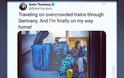 «Σάλος» με την Γκρέτα Τούνμπεργκ στο τρένο: Ταξίδεψε... στο πάτωμα ή πρώτη θέση; - Φωτογραφία 2