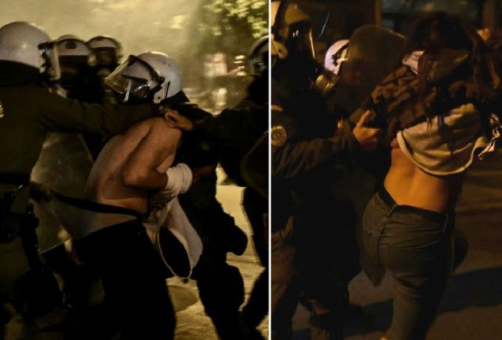 «Ακραία αστυνομική βία» στην Ελλάδα καταγγέλλουν 33 ευρωβουλευτές - Φωτογραφία 1
