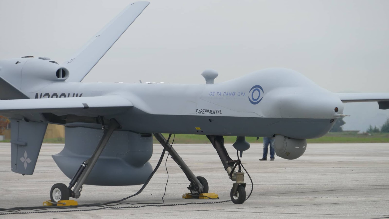 Αυτό είναι το πρώτο drone της Πολεμικής Αεροπορίας-Επίδειξη στη Λάρισα (ΦΩΤΟ-ΒΙΝΤΕΟ) - Φωτογραφία 1