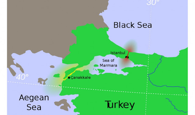 Γιατί ο Ερντογάν αναφέρθηκε στην Συνθήκη του Μοντρέ - Τι ορίζει η συμφωνία για την Ελλάδα - Φωτογραφία 1
