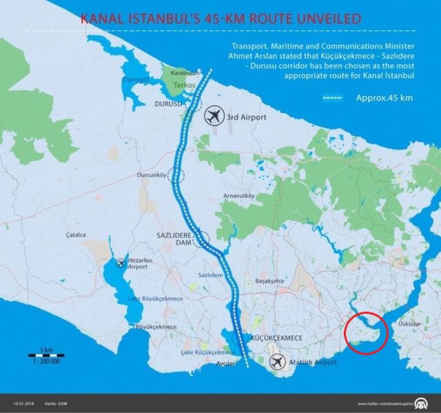 Διώρυγα της Κωνσταντινούπολης: Μέχρι το 2025 θα έχει ολοκληρωθεί η κατασκευή, λέει ο Ερντογάν - Φωτογραφία 1