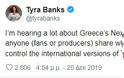 Η Τάιρα Μπανκς ζητά εξηγήσεις για τον ελληνικό τελικό του GNTM - Φωτογραφία 2